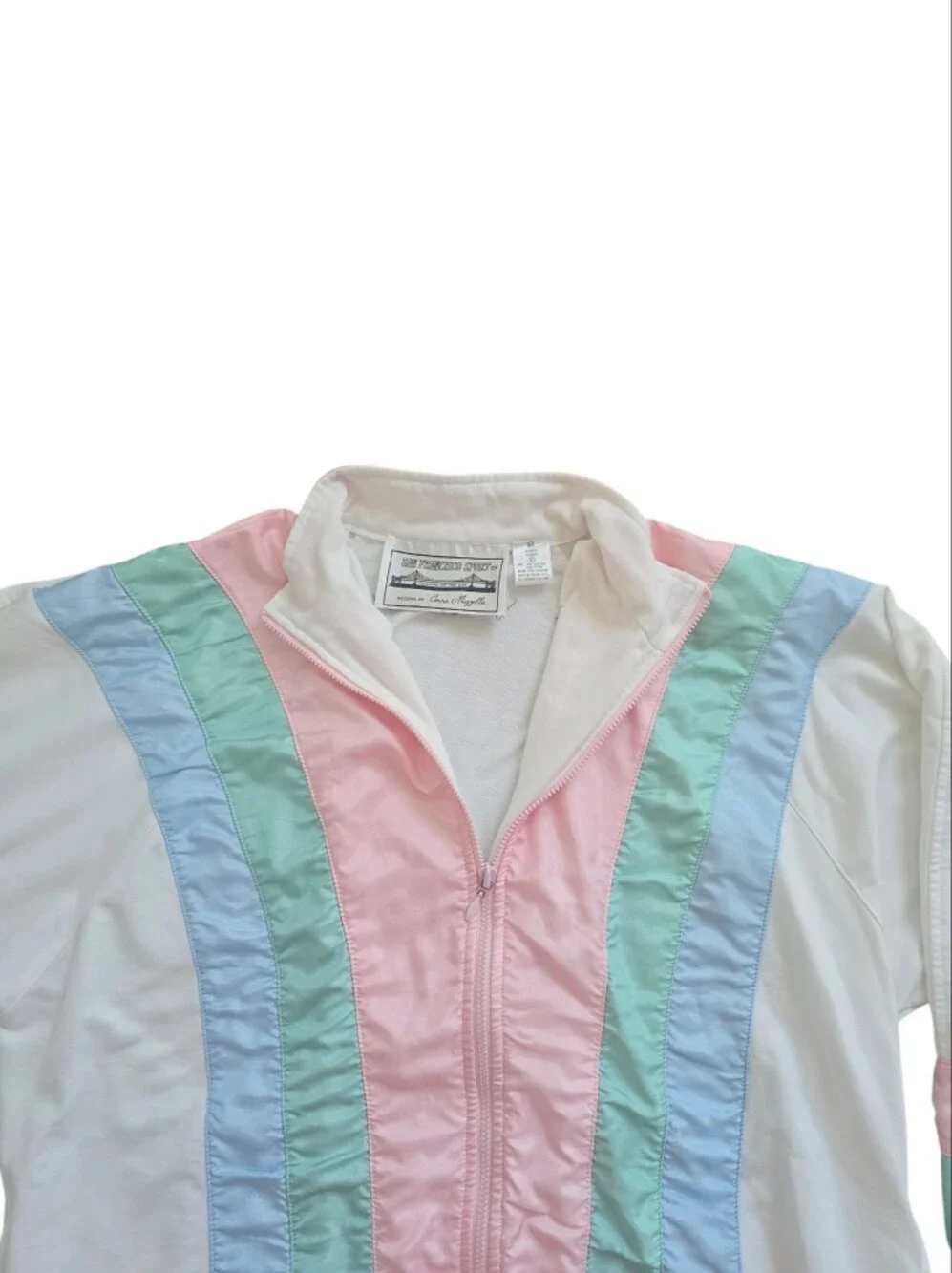Vintage San Francisco Sports '80s Pastel Full-Zip Jacket, Size Medium